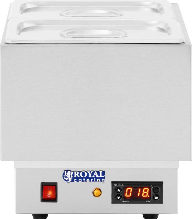 Produktbild Royal Catering Schokoladen Schoko Fondue Schmelzgerät Schokoladenwärmer Behälter 8L
