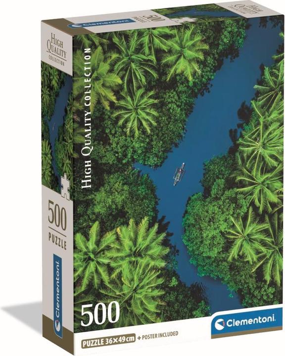 Actual product image Clementoni Puzzle 500 Tropical Aerial View