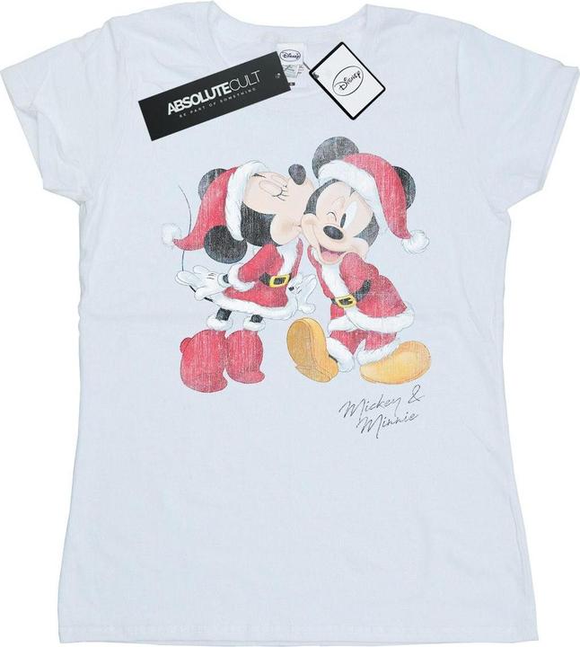 Produktbild Disney Mickey And Minnie Christmas Kiss TShirt (XL)