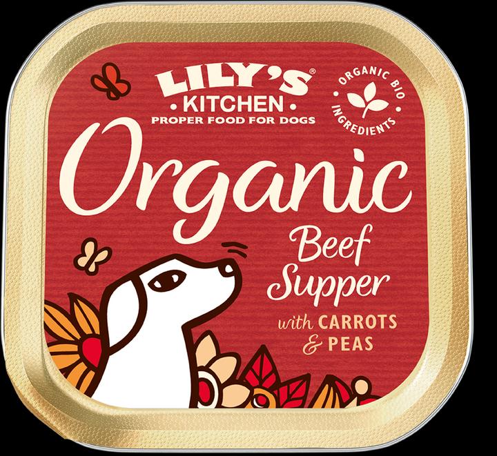 Lily's Kitchen Organic Beef Supper (Adult, 1 Stk., 150 g)