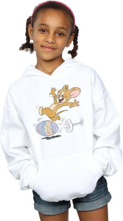 Actual product image Tom & Jerry Girls Egg Run Hoodie (140, 146)