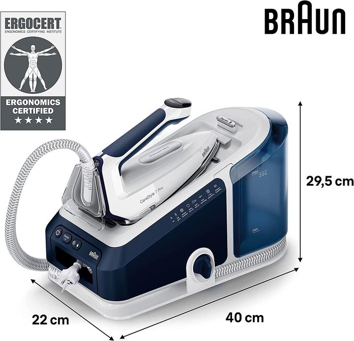 Actual product image Braun CareStyle 7 Pro IS7282 BL (2700 W, 600 g/min)
