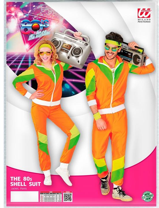 Immagine prodotto Widmann anni 80 - Abbigliamento sportivo neon (XL)
