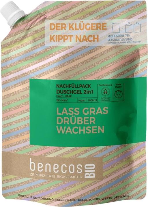 Produktbild Benecos NF Duschgel 2in1 Hanf (1000 ml)