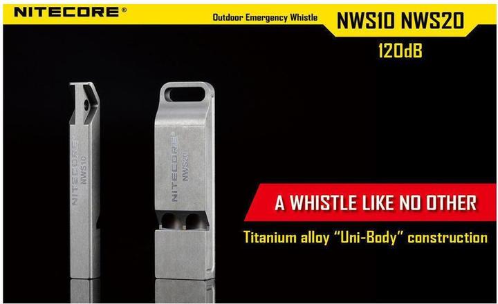 Image du produit Nitecore Sifflet de détresse - une chambre