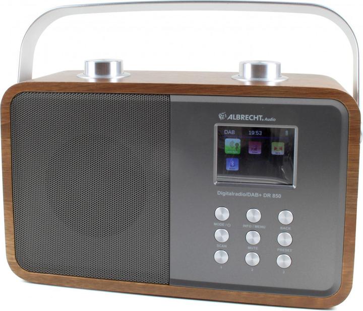 Immagine prodotto Albrecht Dr 850 (DAB, FM, Bluetooth)