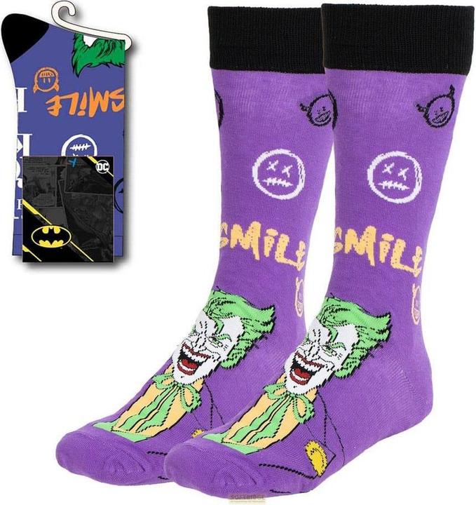 Immagine prodotto Cerdá Calze DC Comics Joker 38-45 (Confezione singola, 38 - 45)