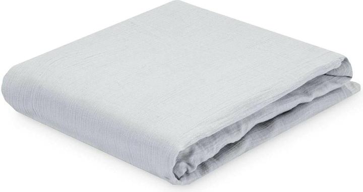 Image du produit Julius Zöllner Drap-housse Mousseline 60 x 120 cm, Gris (60 x 120 cm)