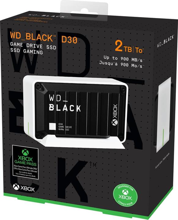 Produktbild WD Black D30 Game Drive SSD for Xbox (2000 GB)