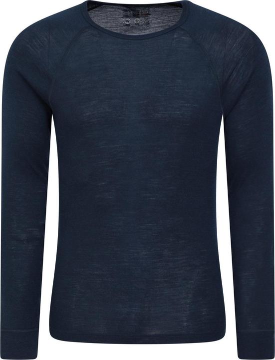 Actual product image Mountain Warehouse Mens Merino Wool Base Layer Top (Pack of 2) (XXS)