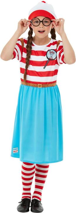 Produktbild Wheres Wally? Deluxe Kostüm ‘” ’Wilma“ Mädchen (146, 152)