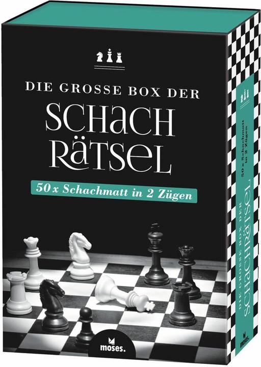 Immagine prodotto La grande scatola dei puzzle di scacchi - 50 scacchi in 2 mosse