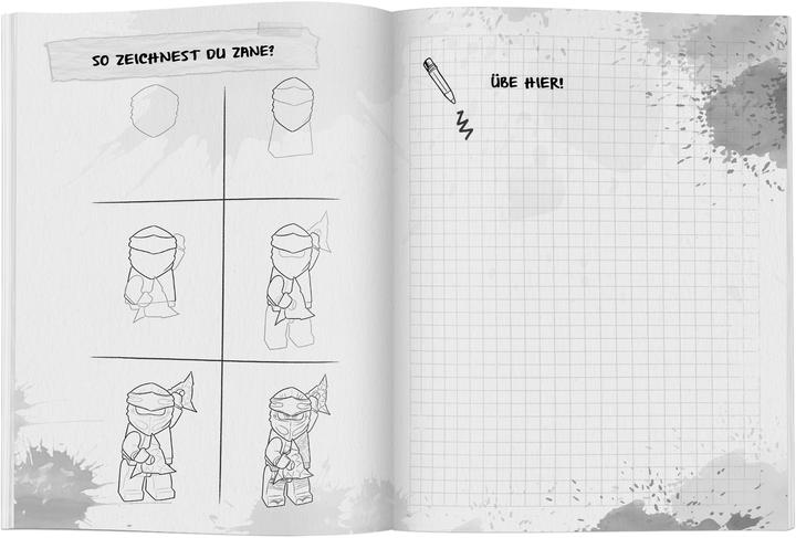 Actual product image Lego Ninjago - Draw Ninja Step by Step