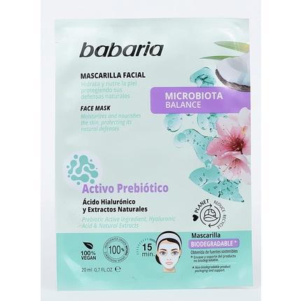 Image du produit Babaria Masque d'équilibre du microbiote facial 20ml (20 ml)