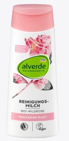 Immagine prodotto dm alverde Latte detergente alla rosa selvatica (Lozione detergente, 200 ml)