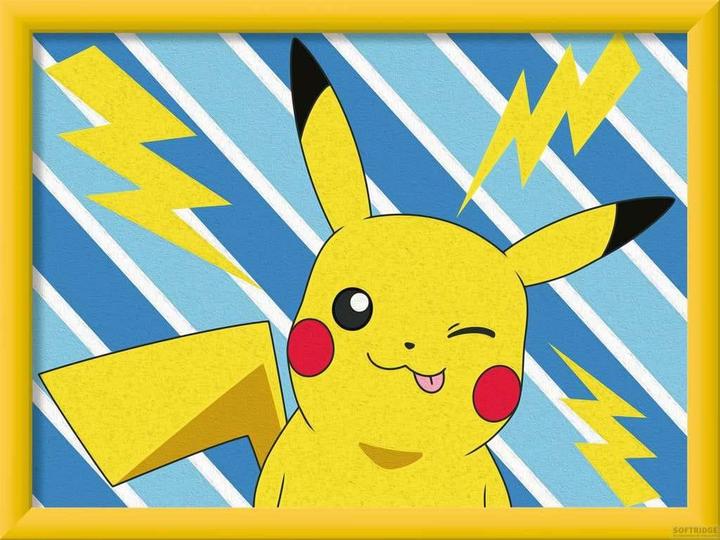 Produktbild Ravensburger CreArt - Malen nach Zahlen 25557 - Pikachu - ab 9 Jahren