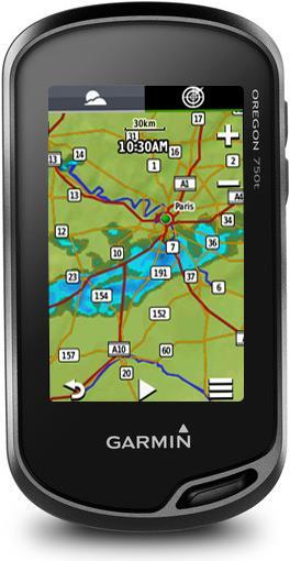 Actual product image Garmin Oregon 750t + TOPO Switzerland PRO