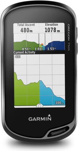 Actual product image Garmin Oregon 750t + TOPO Switzerland PRO