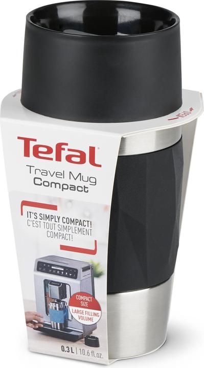 Actual product image Tefal Compact N21601 300 ml Black Stainless steel (0.30 l)