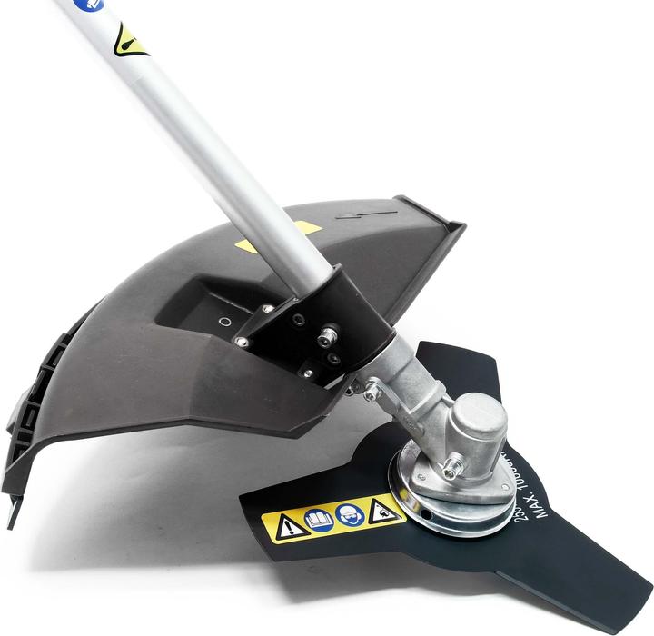 Image du produit Wiltec Coupe-bordures à essence 2en1 1,76 CV Débroussailleuse Tondeuse à gazon (Fils coupe-herbe, Lame de coupe en métal)