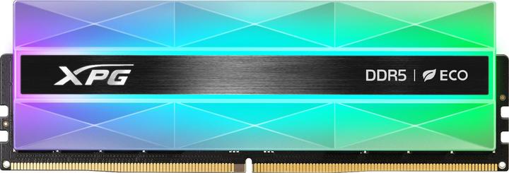 Produktbild Adata DDR5 16GB 6000-30 XPG Lancer Neon RGB silvergray (1 x 16GB, 6000 MHz, DDR5-RAM, U-DIMM)