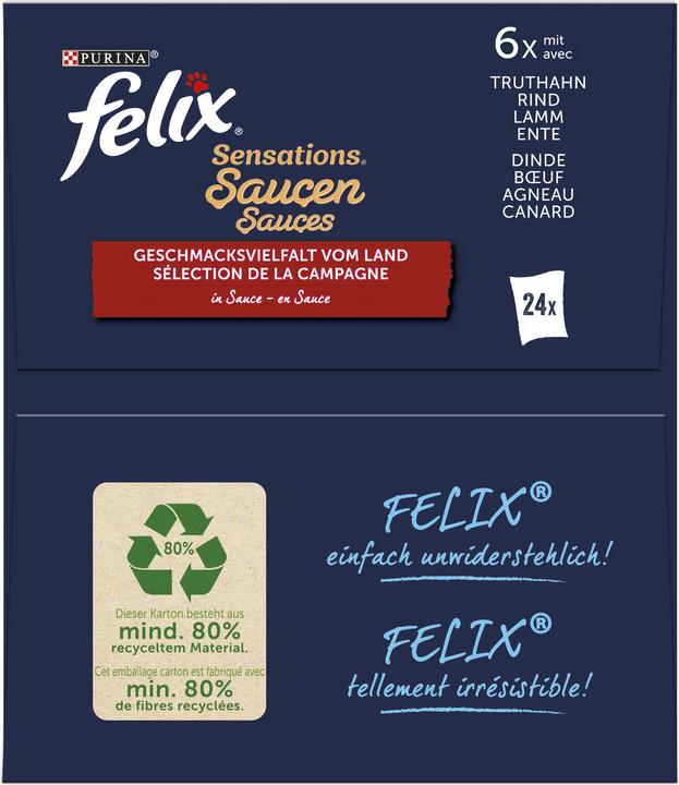 Immagine prodotto Felix Sensazioni (Adulto, 24 pz., 2040 g)
