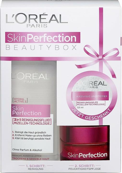 Produktbild L'Oréal Paris L’Oréal Skin Perfection Beautybox 3 Delig (Gesichtspflege set)