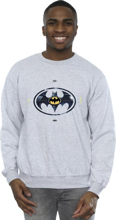 Immagine prodotto The Flash Batman Metal Logo Felpa Uomo (XXL)