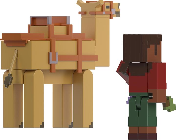 Produktbild Minecraft 3.25" Core Figure 2-PK Alex w/ Camel