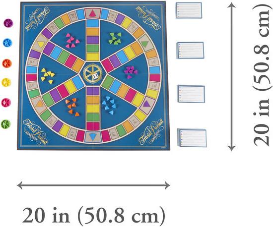 Produktbild Hasbro Gaming Trivial Pursuit Game: Classic Edition Brettspiel Bildend (Dänisch)