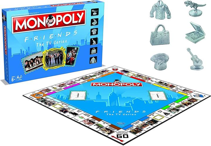 Actual product image Monopoly Friends board game Economic simulation (English)