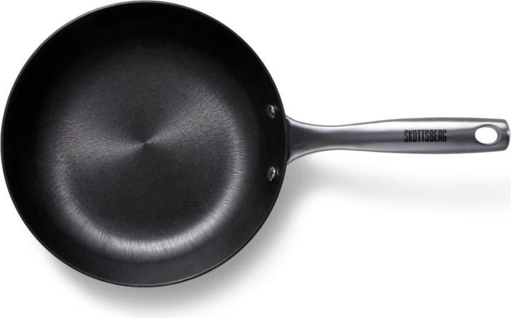Immagine prodotto Skottsberg Padella in ghisa 28, Senza PFOA, Ghisa leggera, Manico in acciaio inox (28 cm, Set di pentole e padelle da cucina, Ghisa)