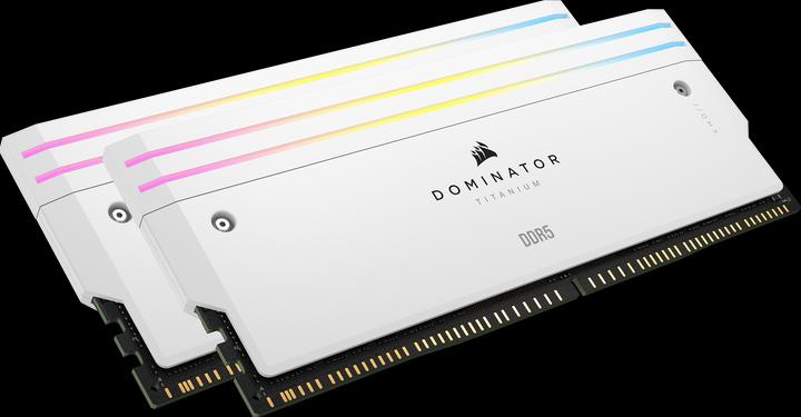 Produktbild Corsair DOMINATOR Titanium Light Enhancement Kit, 2-up config, Functional LEDs, White Heatsink, no DRAM ICs (Mehrfarbig)
