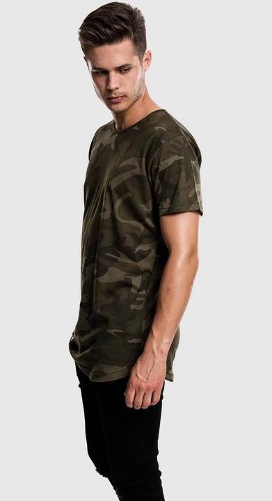 Actual product image Urban Classics Camo Shaped Long Tee (M)