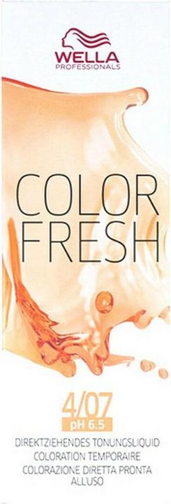 Image du produit Wella Color Fresh (4/07 brun moyen brun naturel brun naturel)