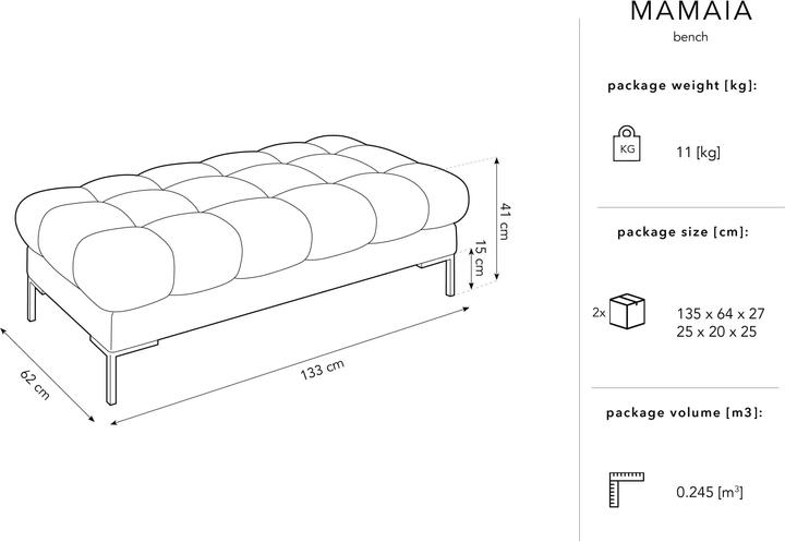 Produktbild Micadoni Mamaia (3-Sitzer, 4-Sitzer, 2-Sitzer)