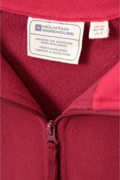 Immagine prodotto Mountain Warehouse Montana Felpa in Pile Mezza Cerniera Donna (36 D)