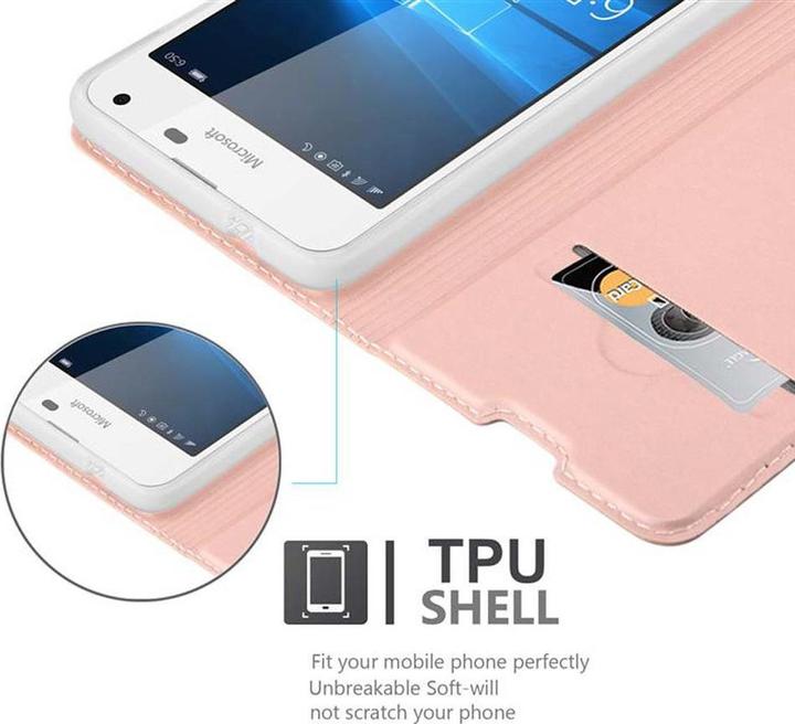 Actual product image Cadorabo Book Classy Style Cover (Microsoft Lumia 650)