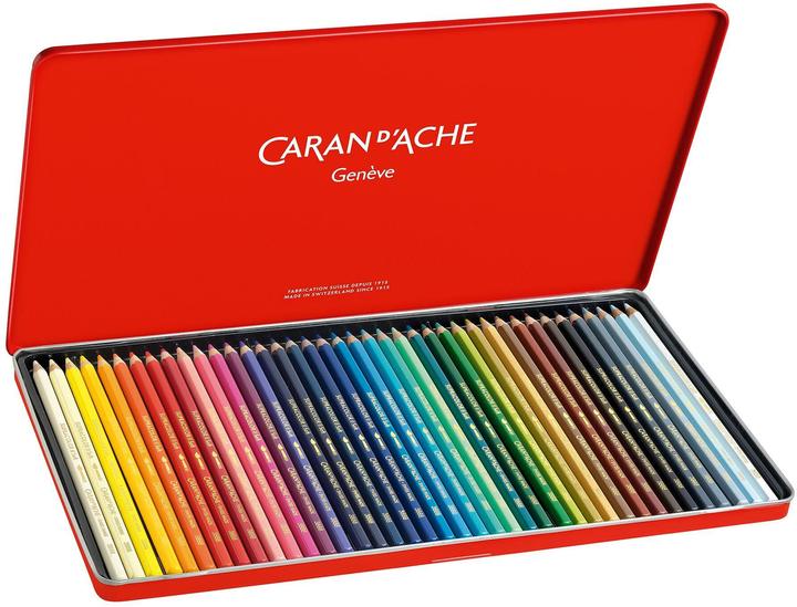 Produktbild Caran d'Ache Supracolor Aquarelle Metallschachtel (Mehrfarbig, 40 x)