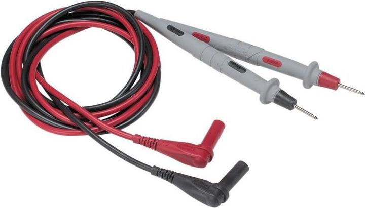 Produktbild Pomona Multimeter-Messleitungssatz, 1.22m, Schwarz, grau, rot, Edelstahl