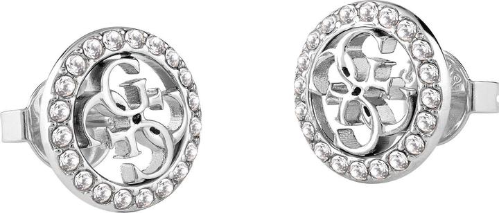 Guess Lovely steel earrings Life In 4G JUBE02136JWRHT/U (Edelstahl)
