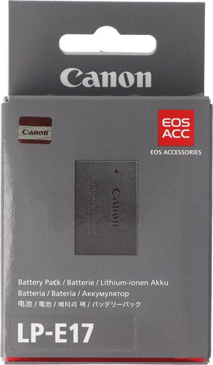 Actual product image Canon Battery LP-E17, BG-E18, EOS M3, EOS M5, EOS 250D, EOS 760D (Rechargeable battery)