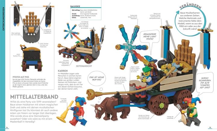 Immagine prodotto Das neue Lego Ideen Buch (Tedesco, Tori Kosara, Catherine Saunders, Simon Hugo, Julia Marzo, 2023)