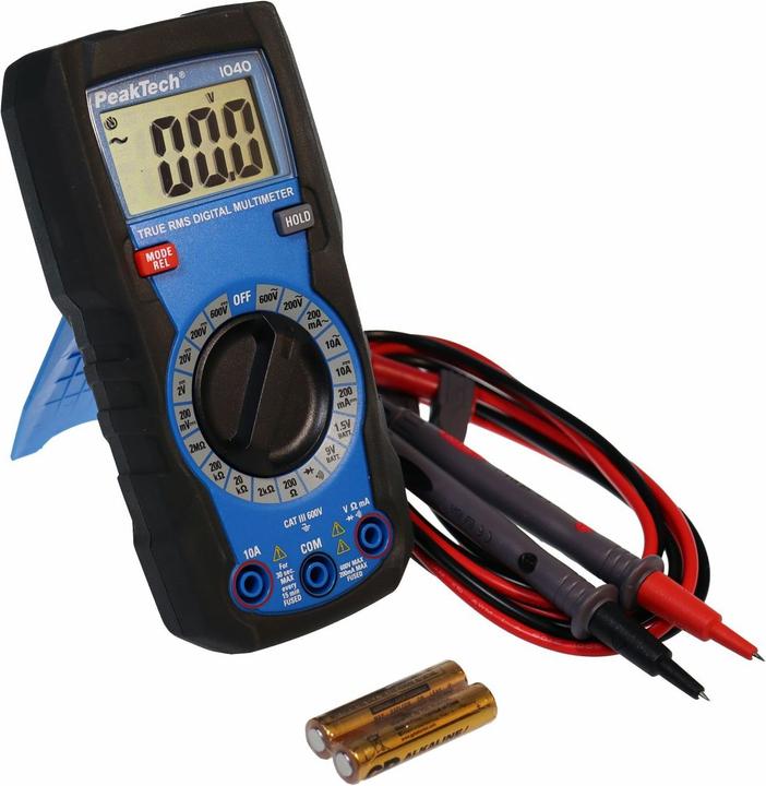 Actual product image Peaktech P 1040 TrueRMS Digital Multimeter (CAT III 600V, CAT IV 300V)