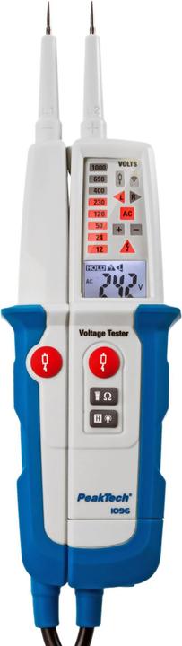 Produktbild Peaktech P 1096 Zweipoliger AC/DC-Spannungsprüfer (CAT IV 600V, CAT III 1000V)