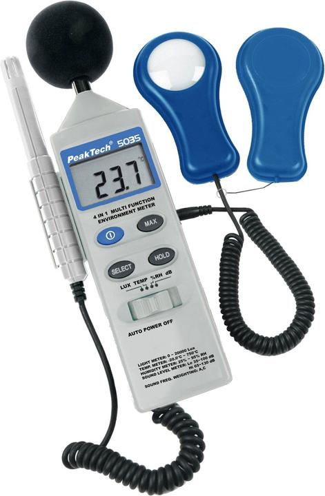 Peaktech P 5035 Multifunctional environmental measuring device