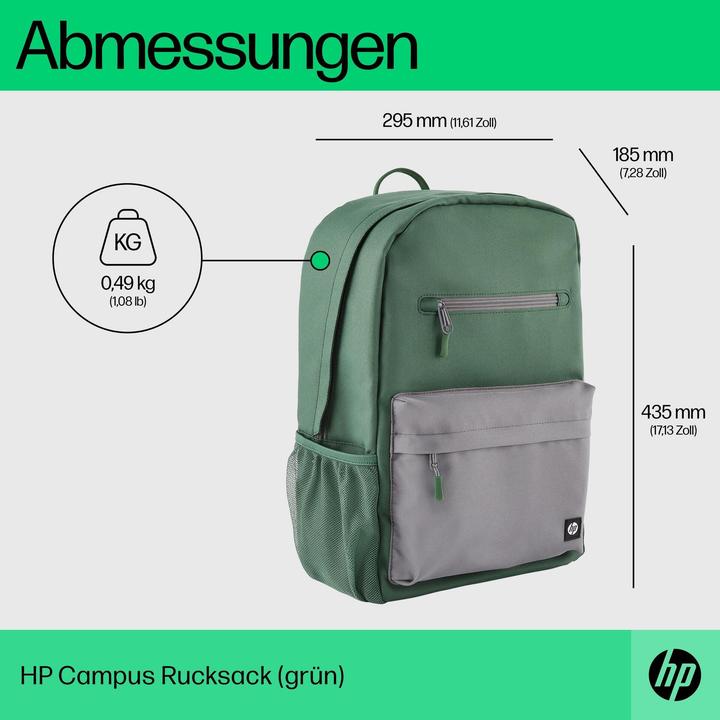 Produktbild HP Campus Green Backpack (17 l)