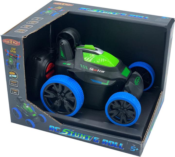 Image du produit Gear2play RC Stunt & Roll Voiture Pilotable Bleu
