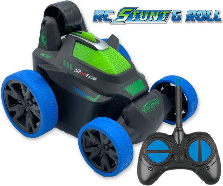 Image du produit Gear2play RC Stunt & Roll Voiture Pilotable Bleu