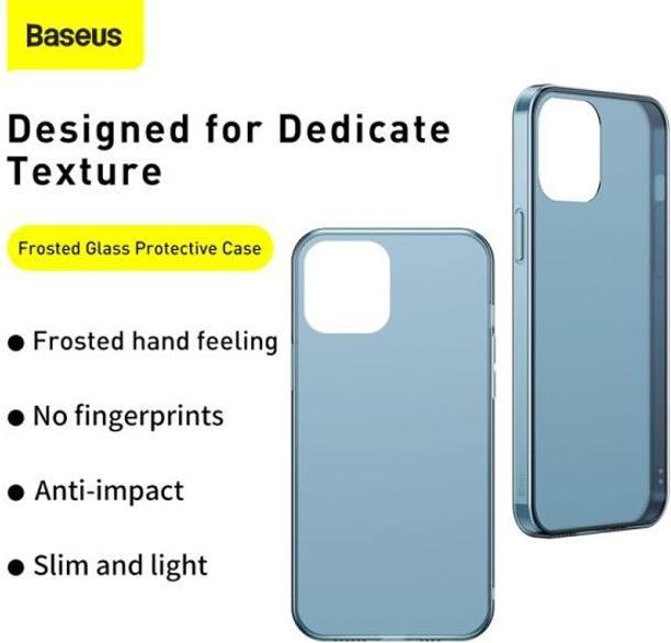 Image du produit Baseus Verre Givré (Apple iPhone 12, Apple iPhone 12 Pro)